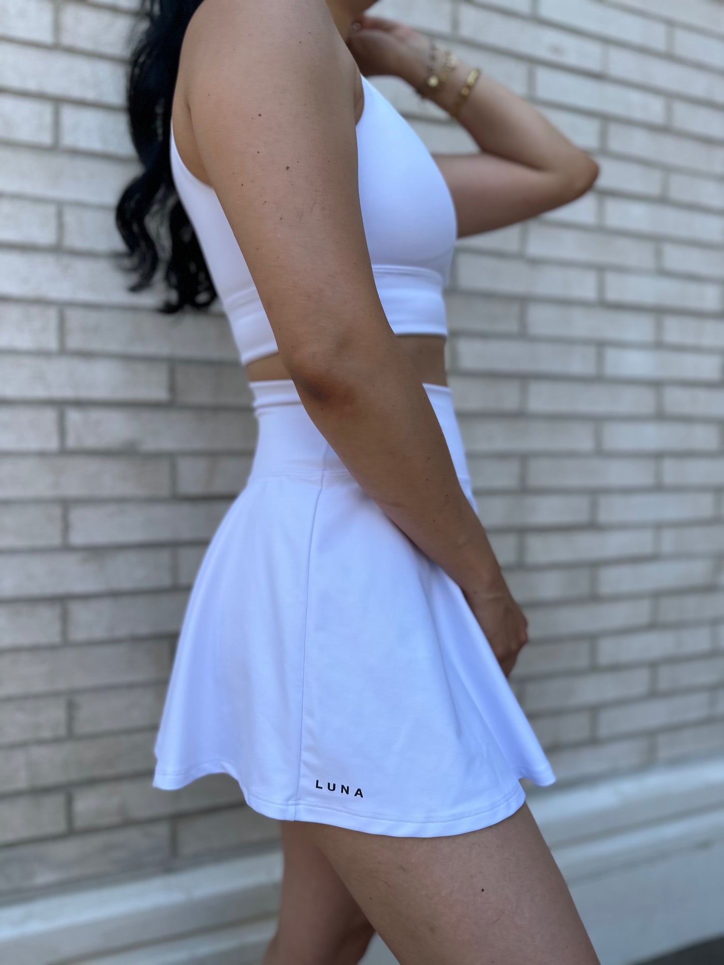 Petra Skirt - White