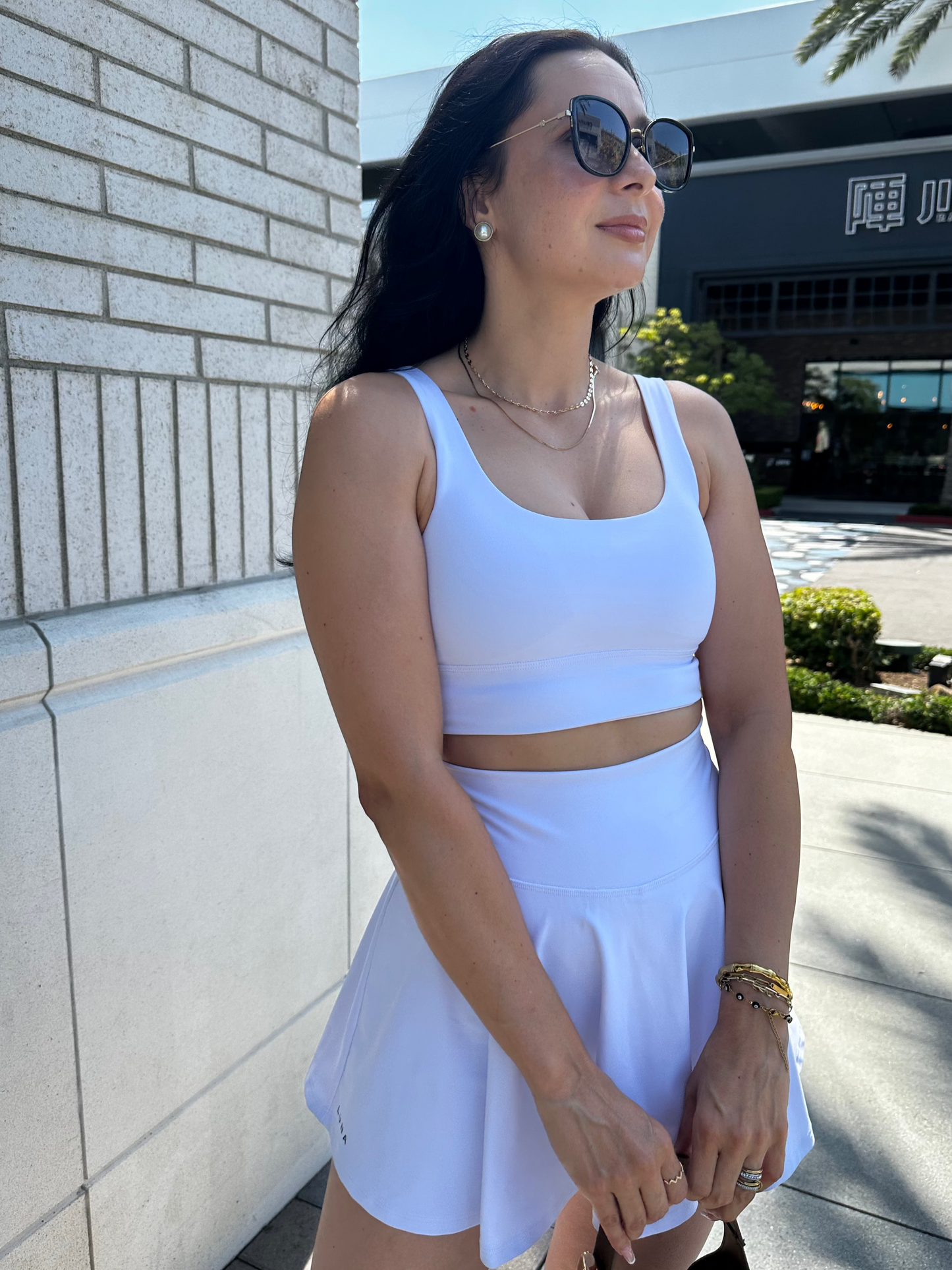Petra Top - White