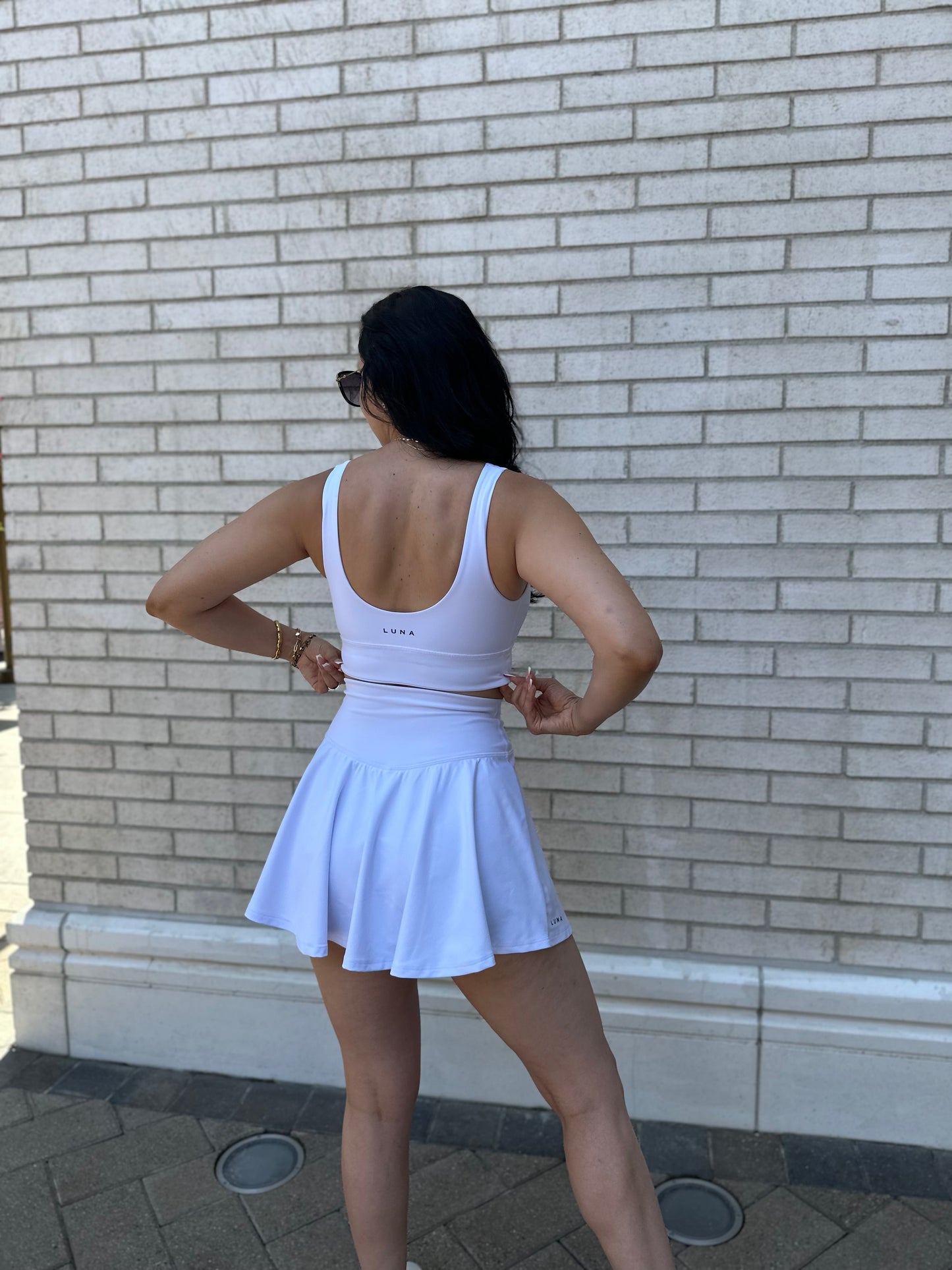 Petra Top - White