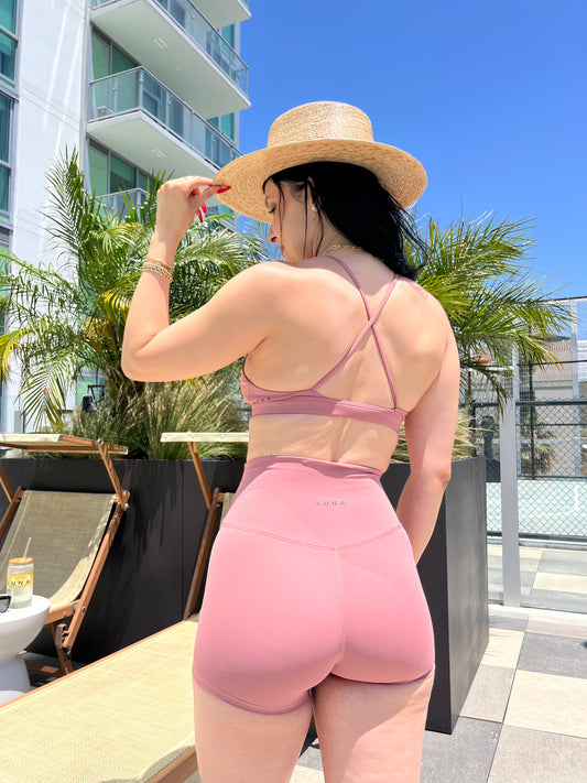Amelia Shorts - Blush